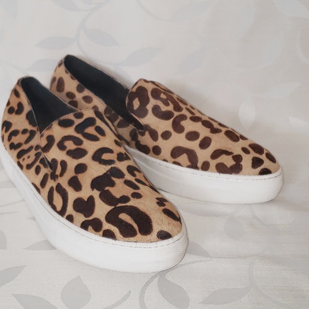 Leopard Slip-on Sneakers